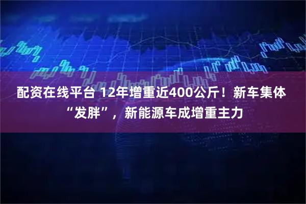 配资在线平台 12年增重近400公斤！新车集体 “发胖”，新能源车成增重主力